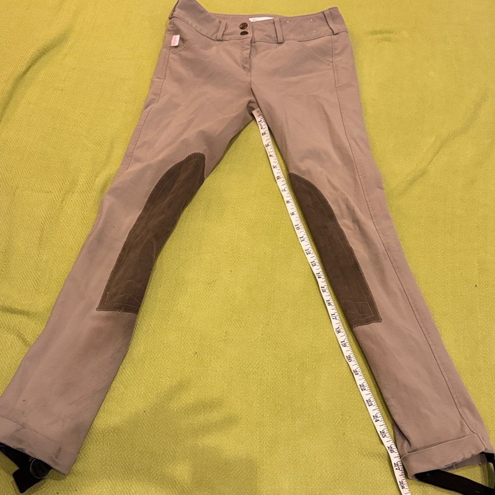 The Tailored Sportsman Tan Riding Jods Girls Size 14R